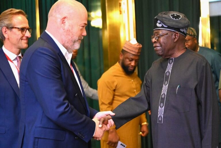Tinubu hosts Denmark’s richest man, Anders Povlsen, in Aso Rock