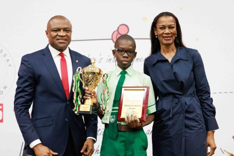 13-year-old student, Seth, wins UBA Foundation essay competition