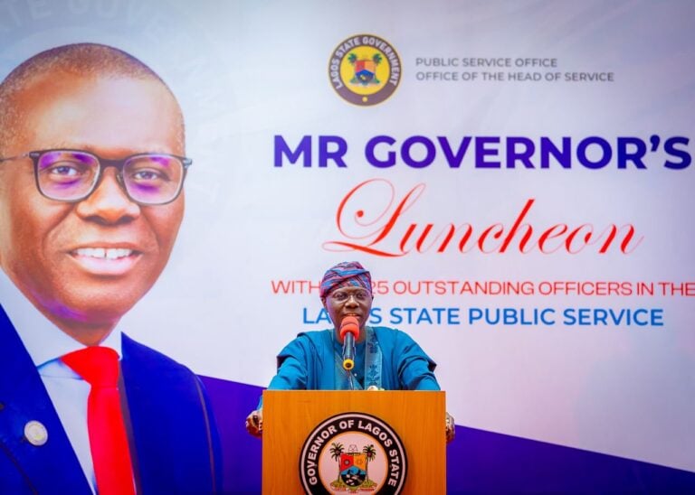 Sanwo-Olu rewards 177 Lagos workers with five cars, N165.5m