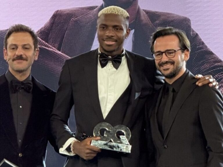 Osimhen named Sportsman of the Year in Turkey